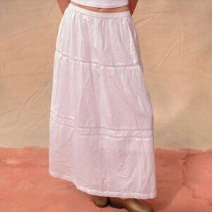 NWT Sonderhaus Dahlia Skirt in White Size 2XL